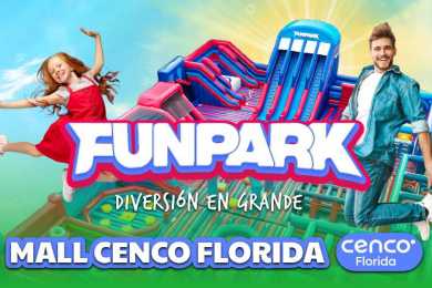 FUNPARK, La Experiencia Inflable Más Grande - Florida Center - Panoramas con niños